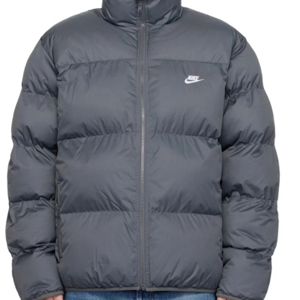 🛑 (Sold) Nike Men's Charcoal Puffer Jacket